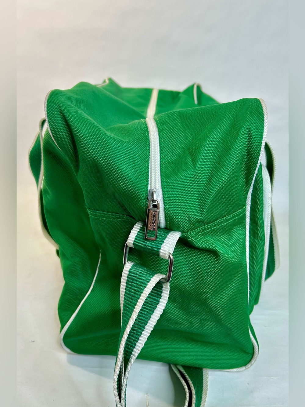 Lacoste Parfums Green Duffel Bag 18” x 13” x 7” - Picture 5 of 10